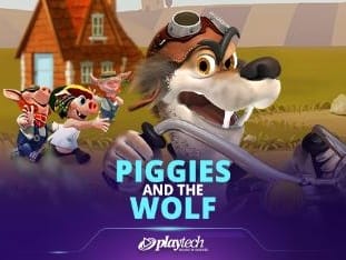 Piggies And The Wolf game screenshot